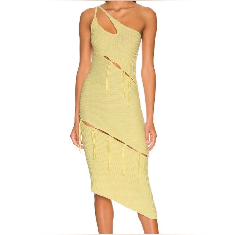 Revolve (NBD) Dress in Yellow NWT